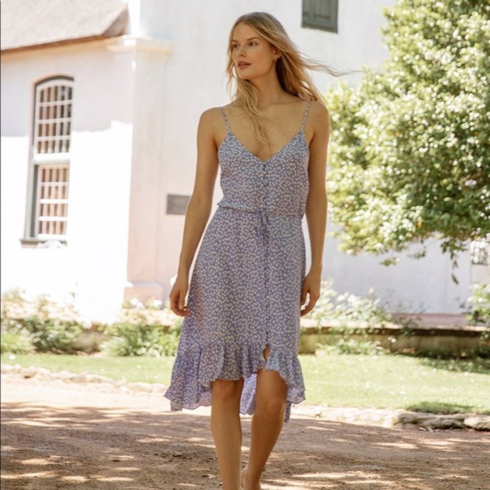 Rails Frida Dress Sky Blue Daisies (XS)